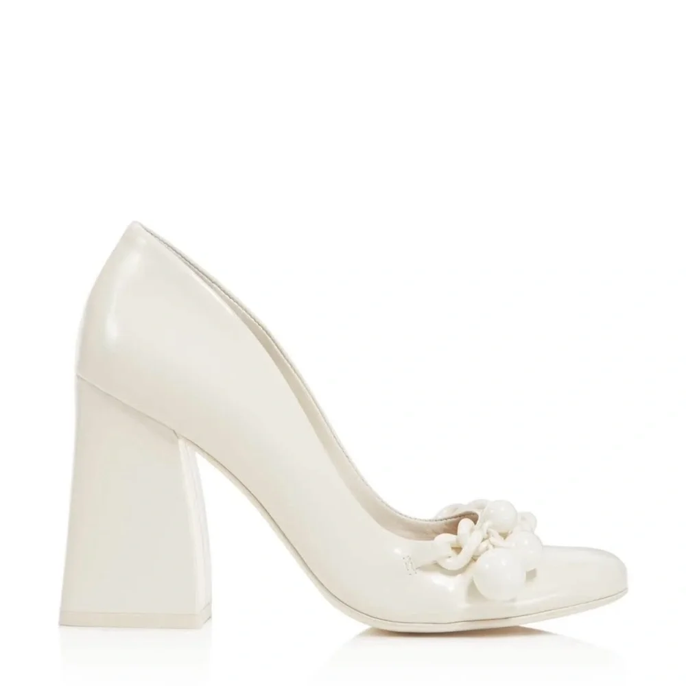 NWT Tory Burch Women's Addison High Block Heel Pumps. Size 5.5